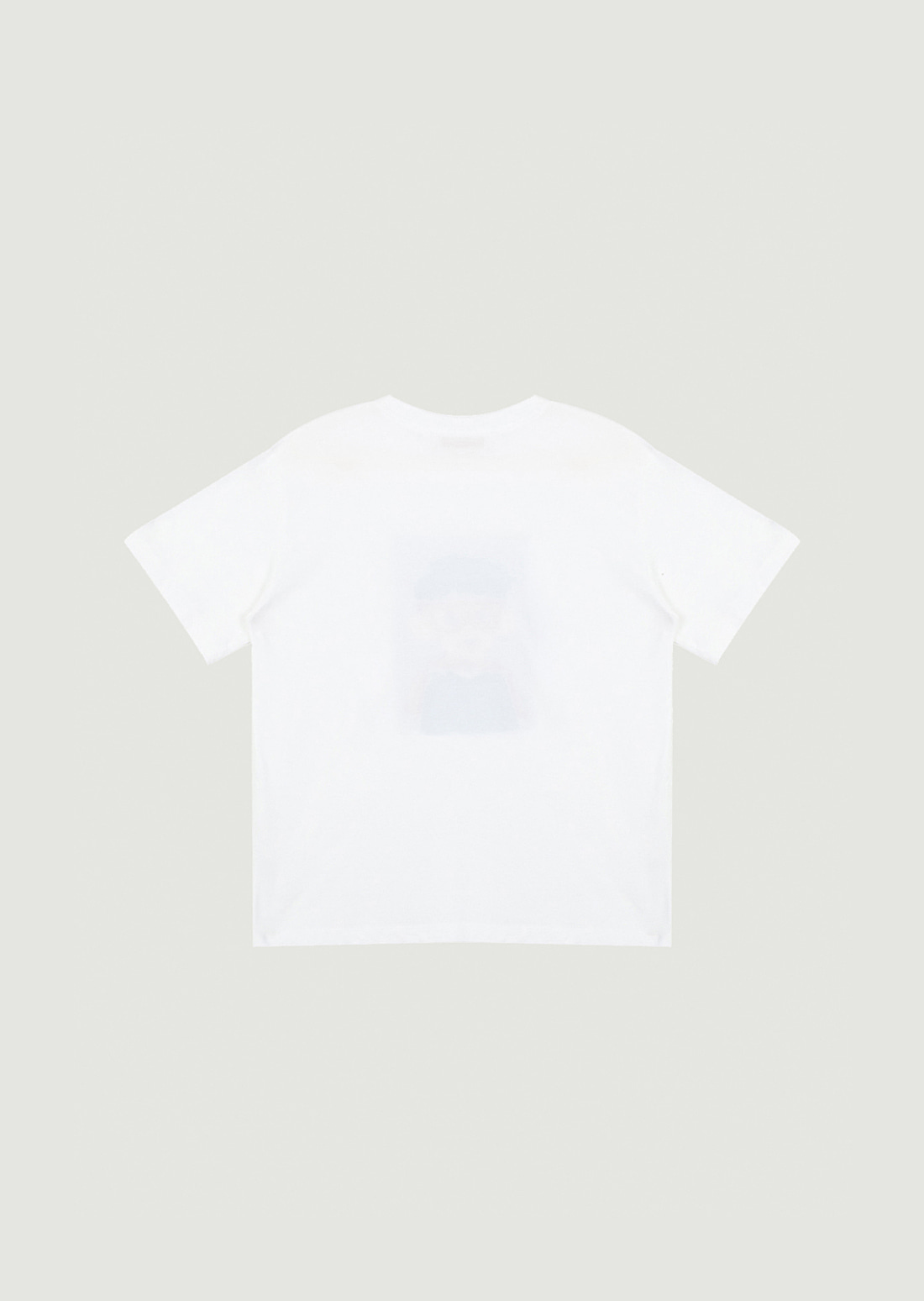 ‘A masked boy’ Soft cotton t-shirt (White Ivory)
