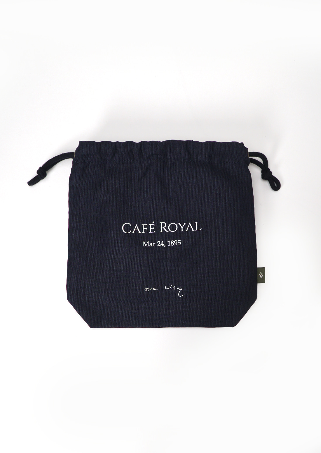 Oscar Wilde &#039;Cafe Royal&#039;_Navy Mini Bag