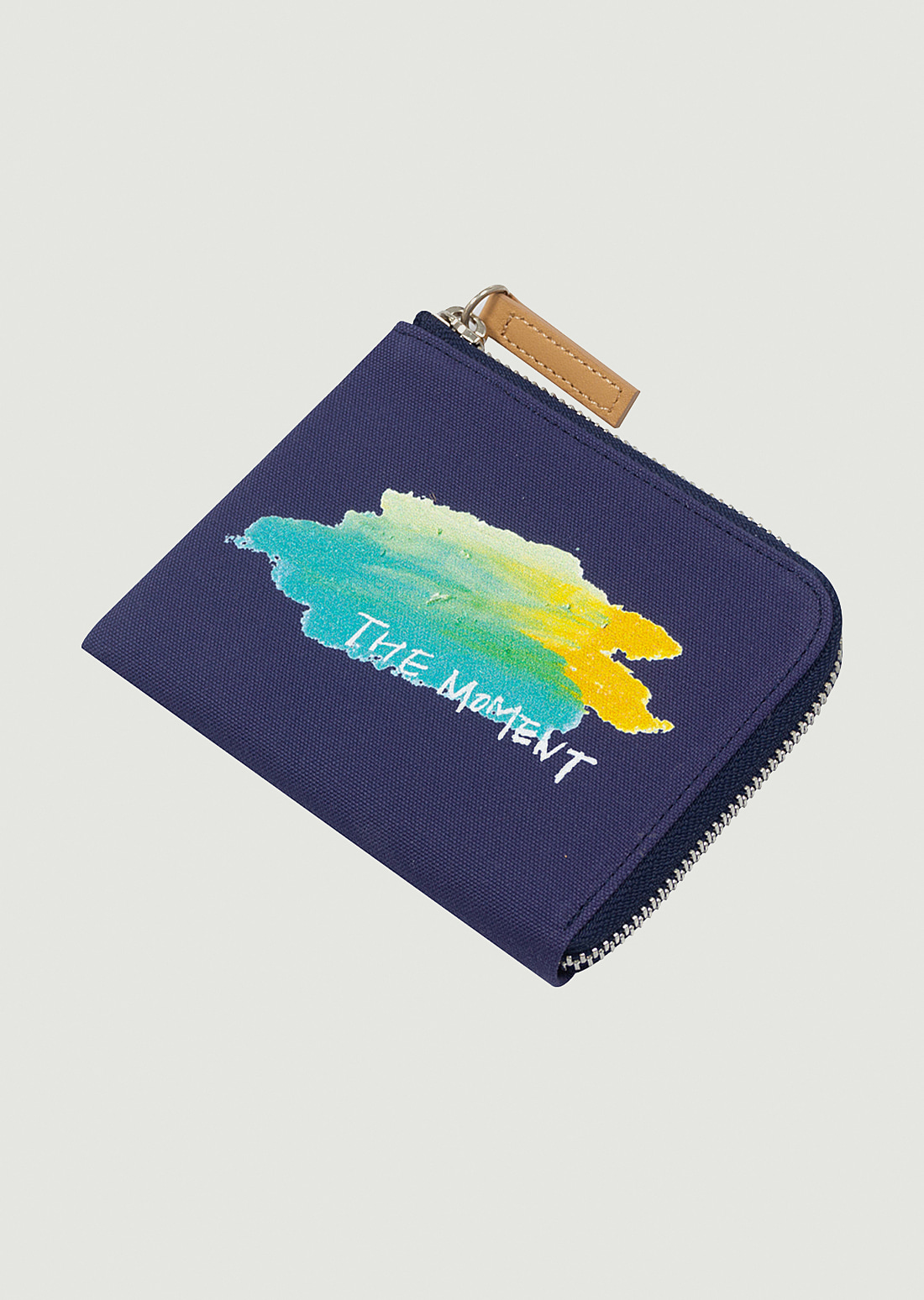 ’THE MOMENT’ Oxford Wallet (Navy)