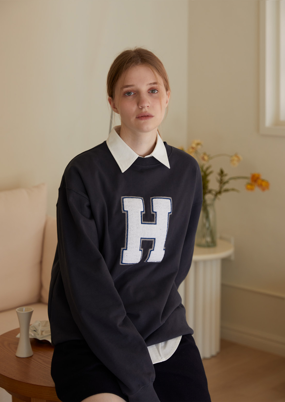H Initial sweatshirts